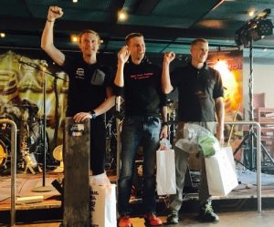 Heerman, Juvala ja Siivari palkintojenjaossa.